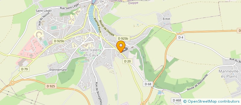 localisation de l'entreprise MONSIEUR PATRICK MAUJEAN  SAINT-VALERY-EN-CAUX