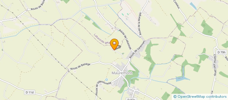 localisation de l'entreprise MONSIEUR PATRICK MAUREIL à MONTGAILLARD-LAURAGAIS
