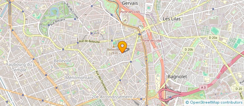 localisation de l'entreprise MONSIEUR PATRICK MAURICE MASSON  PARIS