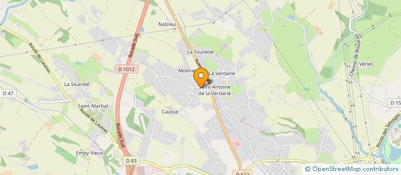 localisation de l'entreprise MONSIEUR PATRICK MAURIER  CASTRES