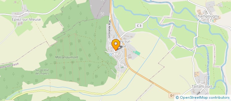 localisation de l'entreprise MONSIEUR PATRICK MAURY à MAXEY-SUR-VAISE