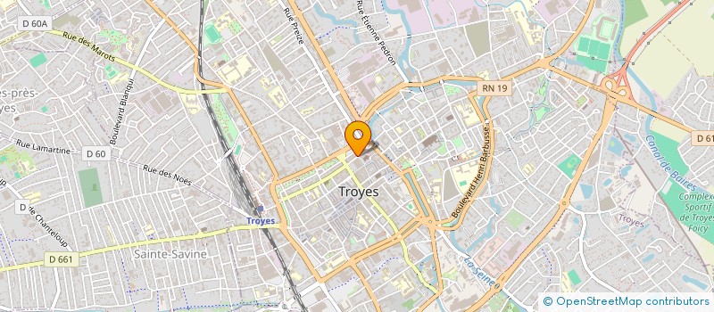 localisation de l'entreprise MONSIEUR PATRICK MAURY à TROYES