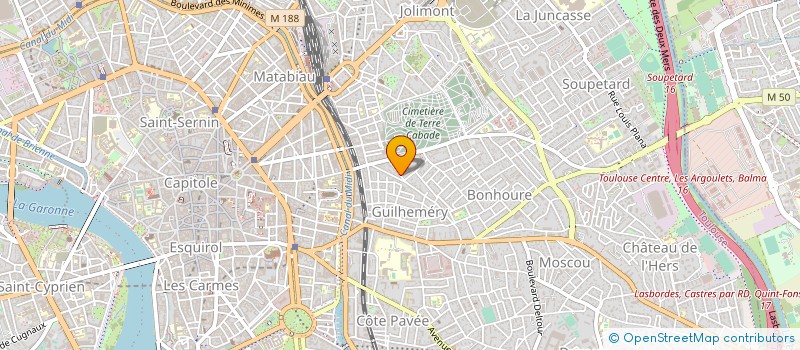 localisation de l'entreprise MONSIEUR PATRICK MAURY à TOULOUSE