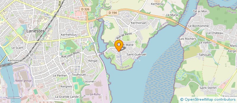 localisation de l'entreprise MONSIEUR PATRICK MAURY  LANESTER