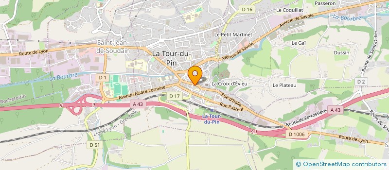 localisation de l'entreprise MONSIEUR PATRICK MAX à LA TOUR-DU-PIN