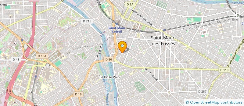 localisation de l'entreprise MONSIEUR PATRICK MAXIMOFF  SAINT-MAUR-DES-FOSSES