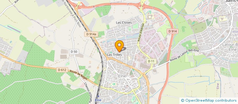 localisation de l'entreprise MONSIEUR PATRICK MAYORAL à ELNE