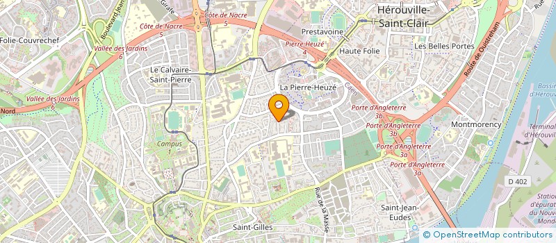 localisation de l'entreprise MONSIEUR PATRICK MAZEAU à CAEN