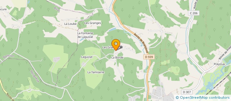 localisation de l'entreprise MONSIEUR PATRICK MAZIERE  BRANTOME EN PERIGORD