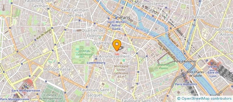 localisation de l'entreprise MONSIEUR PATRICK MC GEOUGH  PARIS