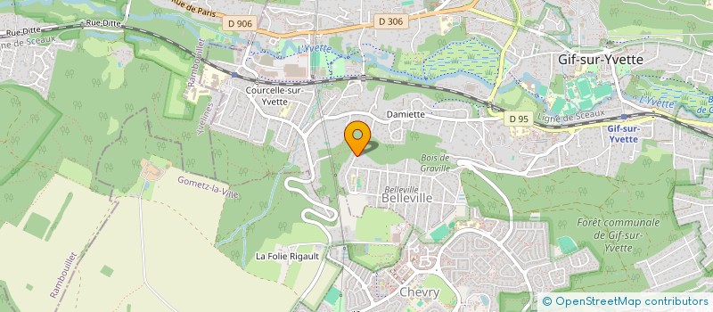 localisation de l'entreprise MONSIEUR PATRICK MC SWEENY  GIF-SUR-YVETTE