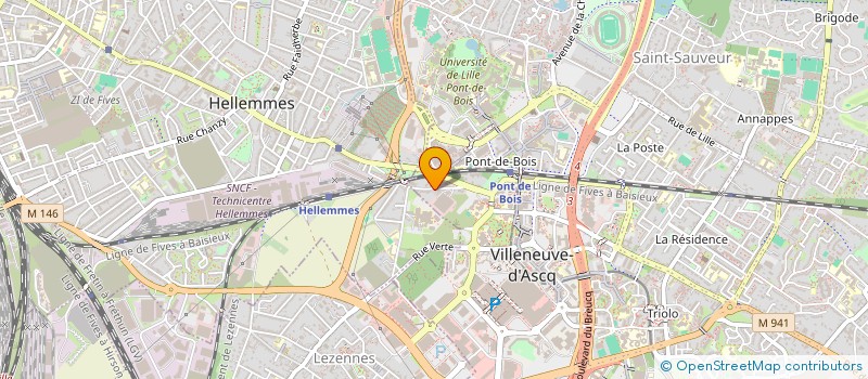 localisation de l'entreprise MONSIEUR PATRICK MEGHAZI  VILLENEUVE-D'ASCQ