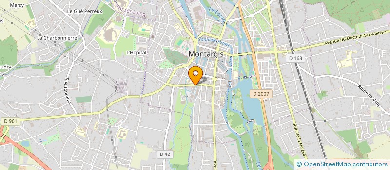 localisation de l'entreprise MONSIEUR PATRICK MENARD à MONTARGIS