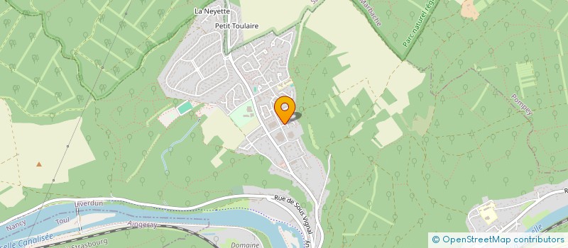 localisation de l'entreprise MONSIEUR PATRICK MENARD  LIVERDUN