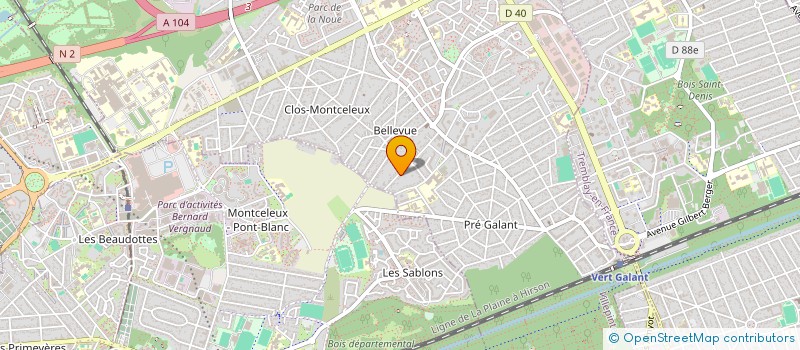 localisation de l'entreprise MONSIEUR PATRICK MENDY à VILLEPINTE