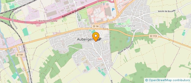 localisation de l'entreprise MONSIEUR PATRICK MENDY  AUBERGENVILLE