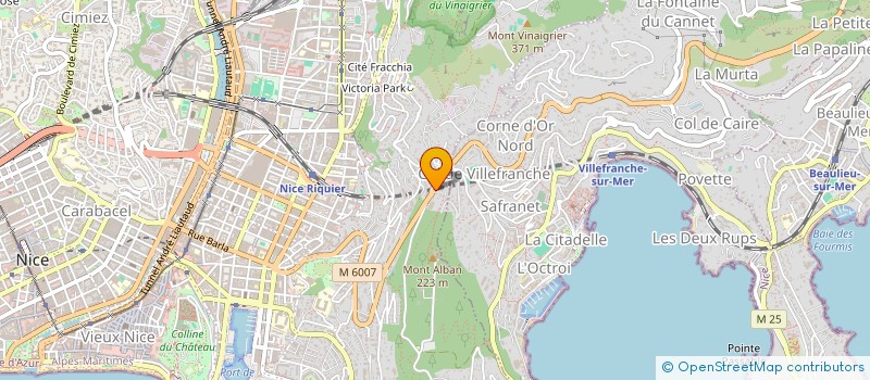 localisation de l'entreprise MONSIEUR PATRICK MENGHETTI à NICE