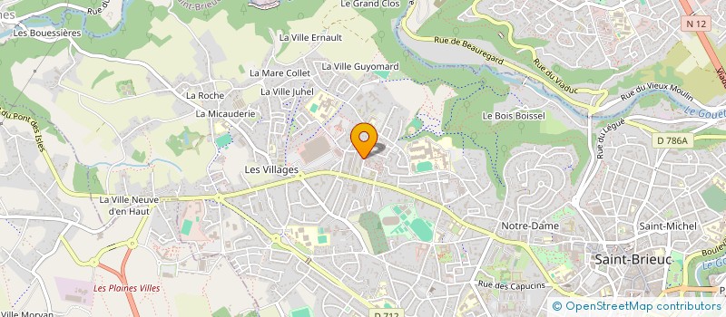 localisation de l'entreprise MONSIEUR PATRICK MENGUY à SAINT-BRIEUC