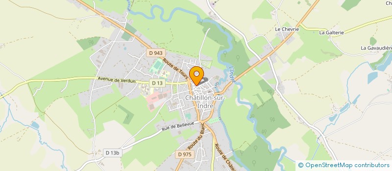 localisation de l'entreprise MONSIEUR PATRICK MERIAUDEAU à CHATILLON-SUR-INDRE