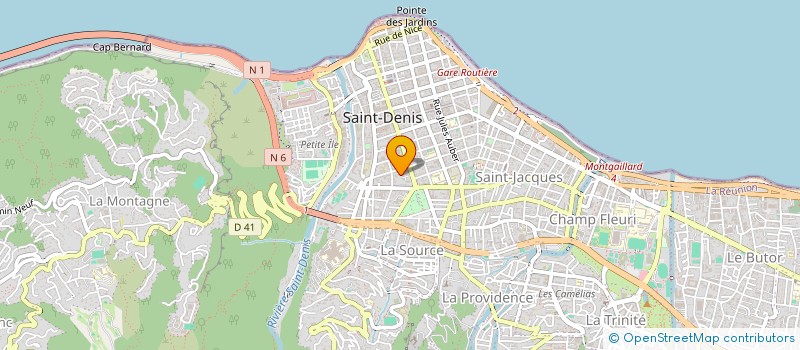 localisation de l'entreprise MONSIEUR PATRICK MERLE à SAINT-DENIS