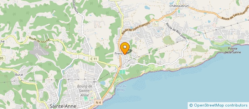 localisation de l'entreprise MONSIEUR PATRICK MERY  SAINTE-ANNE