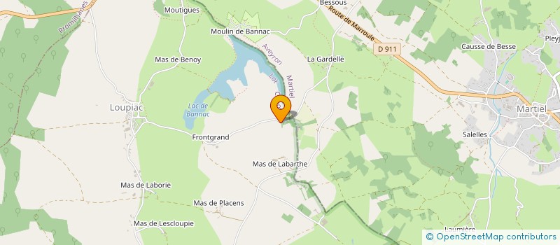 localisation de l'entreprise MONSIEUR PATRICK MESMAEKER  LARAMIERE