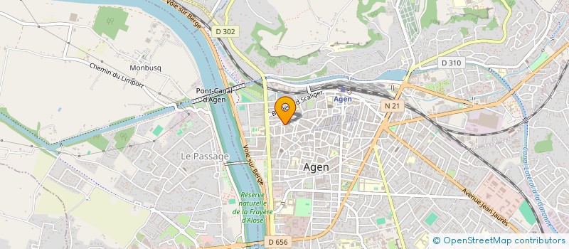 localisation de l'entreprise MONSIEUR PATRICK METAIL  AGEN