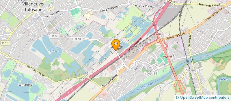 localisation de l'entreprise MONSIEUR PATRICK METBACH  ROQUES