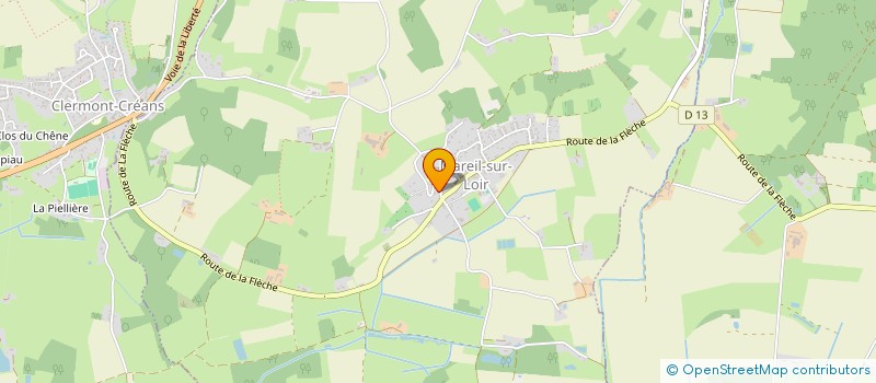 localisation de l'entreprise MONSIEUR PATRICK METIVIER  LE BAILLEUL