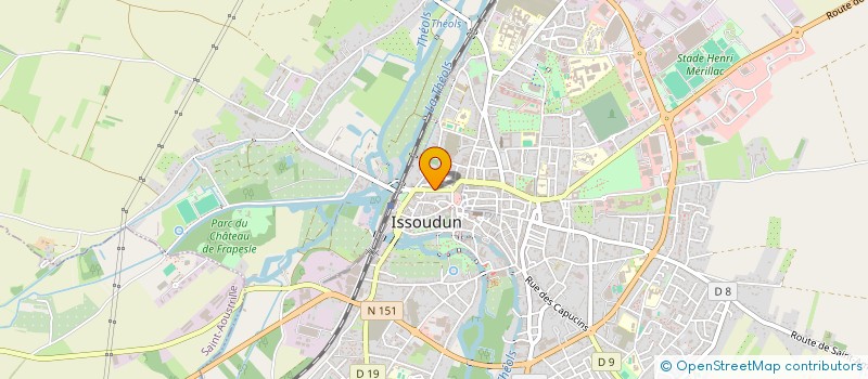 localisation de l'entreprise MONSIEUR PATRICK MEUNIER à ISSOUDUN