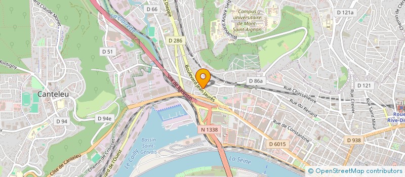 localisation de l'entreprise MONSIEUR PATRICK MEURANT à ROUEN