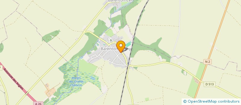 localisation de l'entreprise MONSIEUR PATRICK MEURICE  BARENTON-BUGNY