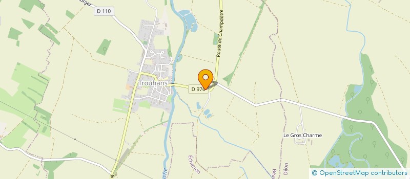 localisation de l'entreprise MONSIEUR PATRICK MEURIOT  TROUHANS