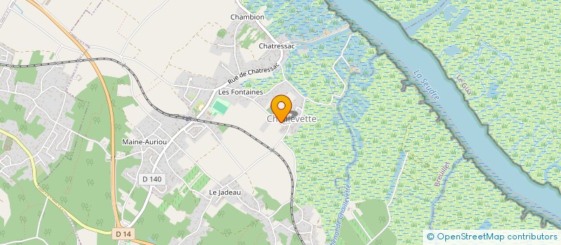 localisation de l'entreprise MONSIEUR PATRICK MEYNARD  CHAILLEVETTE