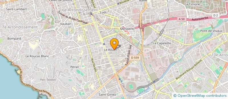 localisation de l'entreprise MONSIEUR PATRICK MEYNARD  MARSEILLE