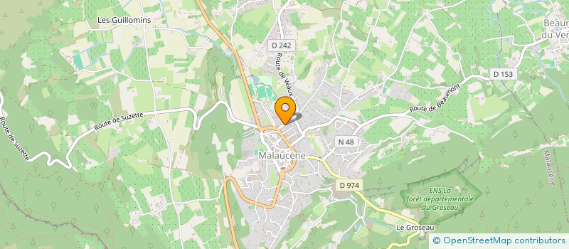 localisation de l'entreprise MONSIEUR PATRICK MICELI à MALAUCENE