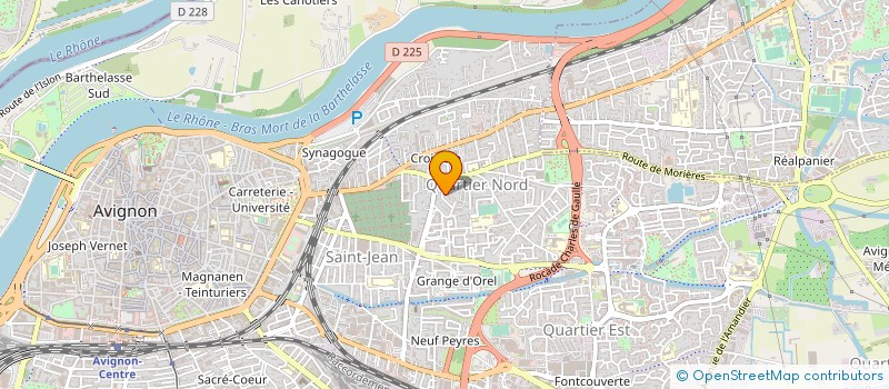 localisation de l'entreprise MONSIEUR PATRICK MICHARD  AVIGNON