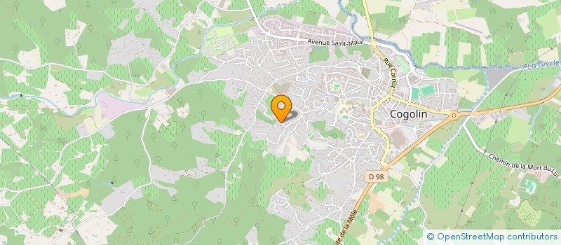 localisation de l'entreprise MONSIEUR PATRICK MICHEL à COGOLIN