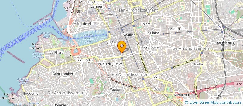 localisation de l'entreprise MONSIEUR PATRICK MICHELUCCI  MARSEILLE