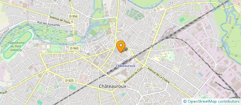 localisation de l'entreprise MONSIEUR PATRICK MIGNE à CHATEAUROUX