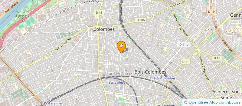 localisation de l'entreprise MONSIEUR PATRICK MIKANOWSKI à COLOMBES