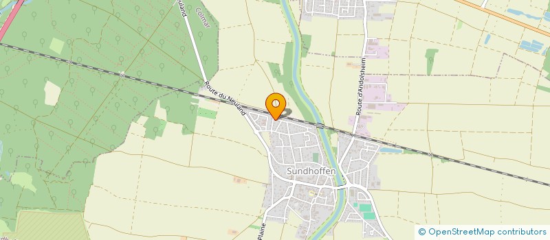 localisation de l'entreprise MONSIEUR PATRICK MILIUS  SUNDHOFFEN