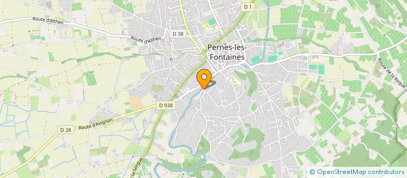 localisation de l'entreprise MONSIEUR PATRICK MILLOT à PERNES-LES-FONTAINES