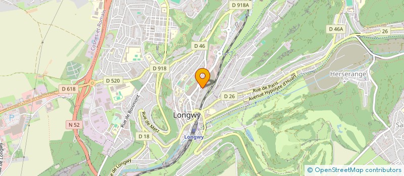 localisation de l'entreprise MONSIEUR PATRICK MINERAY à LONGWY