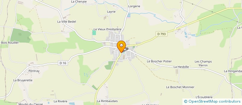 localisation de l'entreprise MONSIEUR PATRICK MINOS à EREAC