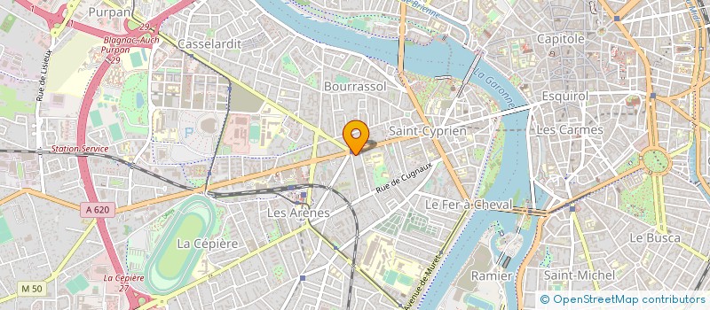 localisation de l'entreprise MONSIEUR PATRICK MIQUEL à TOULOUSE