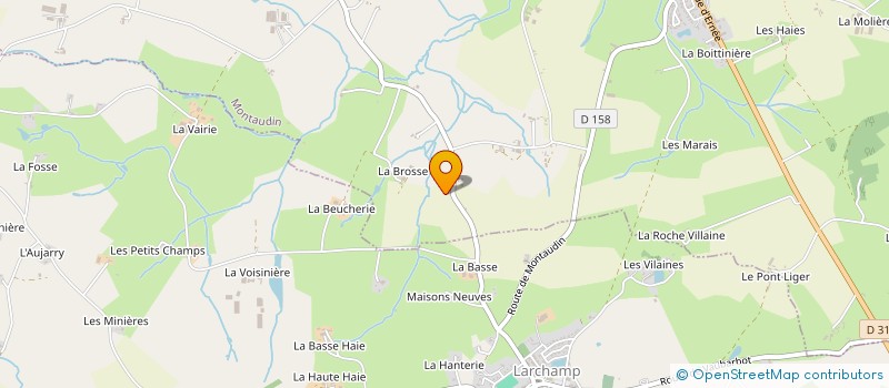 localisation de l'entreprise MONSIEUR PATRICK MOGODIN  LARCHAMP