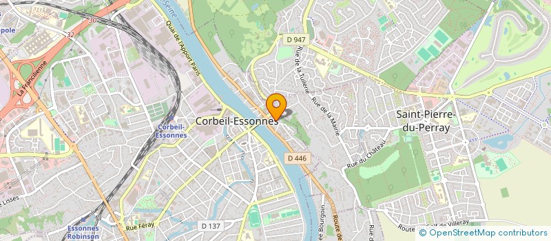 localisation de l'entreprise MONSIEUR PATRICK MOINE à CORBEIL-ESSONNES