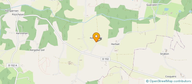 localisation de l'entreprise MONSIEUR PATRICK MOIZAN  LANGUIDIC