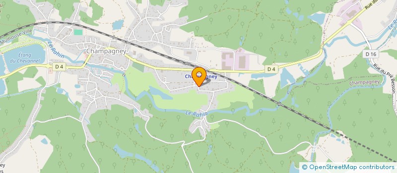 localisation de l'entreprise MONSIEUR PATRICK MOLLE  FLEUREY-LES-FAVERNEY